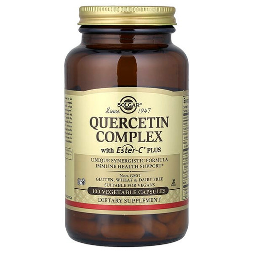 <img alt="Solgar, Quercetin Complex with Ester-C Plus, 100 Vegetable Capsules" title="Solgar, Quercetin Complex with Ester-C Plus, 100 Vegetable Capsules,033984023192"