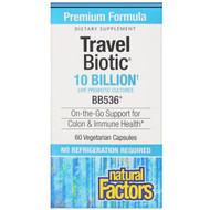 <img alt="Natural Factors, TravelBiotic, BB536, 10 Billion Acitve Cells, 60 Veggie Caps" title="Natural Factors, TravelBiotic, BB536, 10 Billion Acitve Cells, 60 Veggie Caps,068958018126"