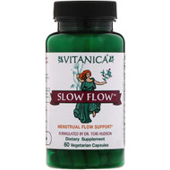 <img alt="Vitanica, Slow Flow, Menstrual Flow Support, 60 Vegetarian Capsules" title="Vitanica, Slow Flow, Menstrual Flow Support, 60 Vegetarian Capsules,708118021305"