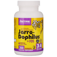 <img alt="Jarrow Formulas, Jarro-Dophilus + FOS, 3.4 Billion, 200 Capsules (Ice)" title="Jarrow Formulas, Jarro-Dophilus + FOS, 3.4 Billion, 200 Capsules (Ice),790011030126"