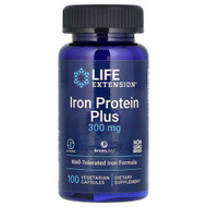 <img alt="Life Extension, Iron Protein Plus, IronAid, 300 mg, 100 Vegetarian Capsules" title="Life Extension, Iron Protein Plus, IronAid, 300 mg, 100 Vegetarian Capsules,737870167716"