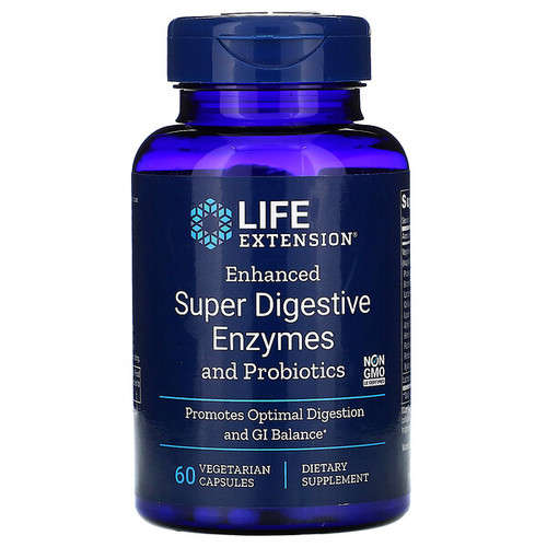 <img alt="Life Extension, Enhanced Super Digestive Enzymes with Probiotics, 60 Vegetarian Capsules" title="Life Extension, Enhanced Super Digestive Enzymes with Probiotics, 60 Vegetarian Capsules,737870202264"