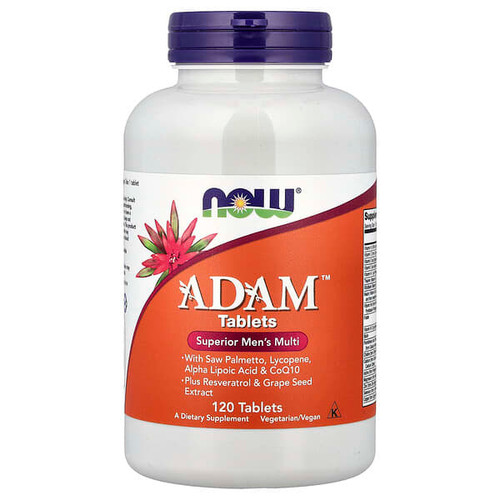 <img alt="NOW Foods, Adam, Superior Mens Multi, 120 Tablets" title="NOW Foods, Adam, Superior Mens Multi, 120 Tablets,733739038760"