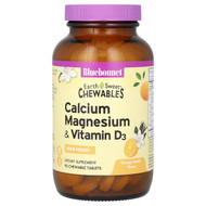 <img alt="Bluebonnet Nutrition, EarthSweet Chewables, Calcium, Magnesium & Vitamin D3, Orange Vanilla, 90 Chewable Tablets" title="Bluebonnet Nutrition, EarthSweet Chewables, Calcium, Magnesium & Vitamin D3, Orange Vanilla, 90 Chewable Tablets,743715007437"