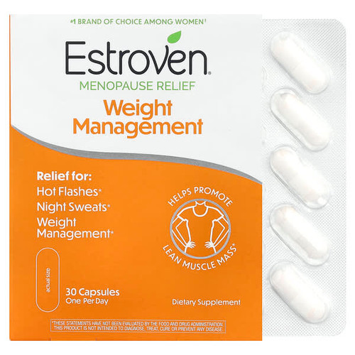 <img alt="Estroven, Menopause Relief, Weight Management, 30 Capsules" title="Estroven, Menopause Relief, Weight Management, 30 Capsules,092961040225"