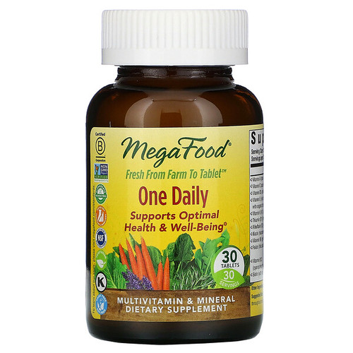 <img alt="MegaFood, One Daily, 30 Tablets" title="MegaFood, One Daily, 30 Tablets,051494101506"
