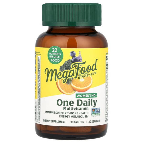 <img alt="MegaFood, Womens 40+ One Daily Multivitamin, 30 Tablets" title="MegaFood, Womens 40+ One Daily Multivitamin, 30 Tablets,051494102657"