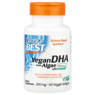 <img alt="Doctors Best, Vegan DHA from Algae with Lifes DHA , 200 mg, 60 Veggie Softgels" title="Doctors Best, Vegan DHA from Algae with Lifes DHA , 200 mg, 60 Veggie Softgels,753950002968"