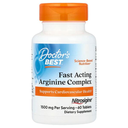 <img alt="Doctors Best, Fast Acting Arginine Complex, 60 Tablets" title="Doctors Best, Fast Acting Arginine Complex, 60 Tablets,753950004061"
