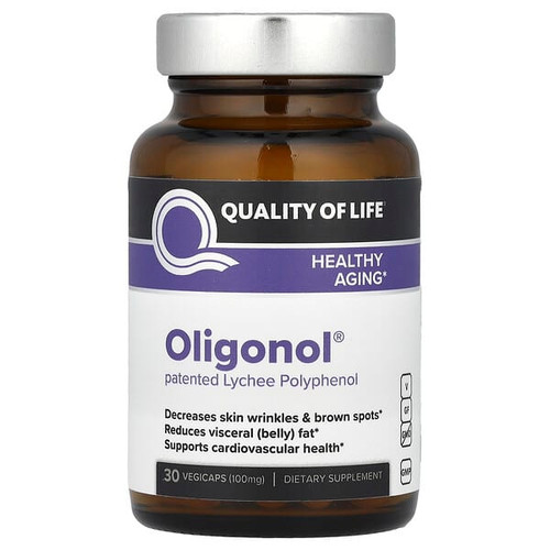 <img alt="Quality of Life, Oligonol, 100 mg , 30 Vegicaps" title="Quality of Life, Oligonol, 100 mg , 30 Vegicaps,812259003035"