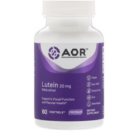 Advanced Orthomolecular Research AOR, Lutein, 20 mg, 60 VSoftgels