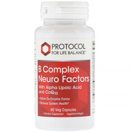 <img alt="Protocol for Life Balance, B Complex Neuro Factors, 60 Veg Capsules" title="Protocol for Life Balance, B Complex Neuro Factors, 60 Veg Capsules,707359104068"