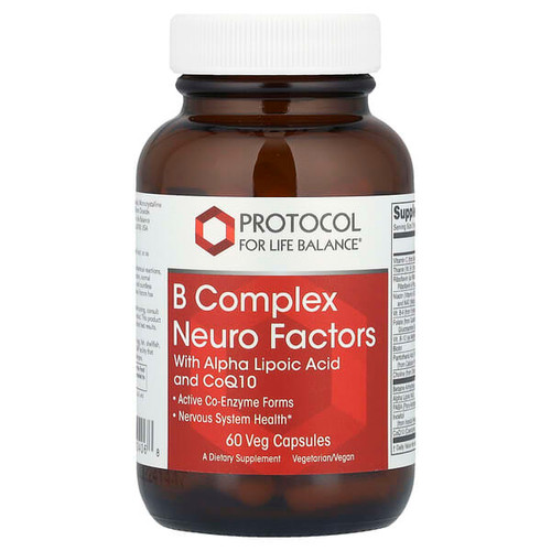 <img alt="Protocol for Life Balance, B Complex Neuro Factors, 60 Veg Capsules" title="Protocol for Life Balance, B Complex Neuro Factors, 60 Veg Capsules,707359104068"