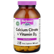 <img alt="Bluebonnet Nutrition, Calcium Citrate & Vitamin D3, 180 Caplets" title="Bluebonnet Nutrition, Calcium Citrate & Vitamin D3, 180 Caplets,743715007123"
