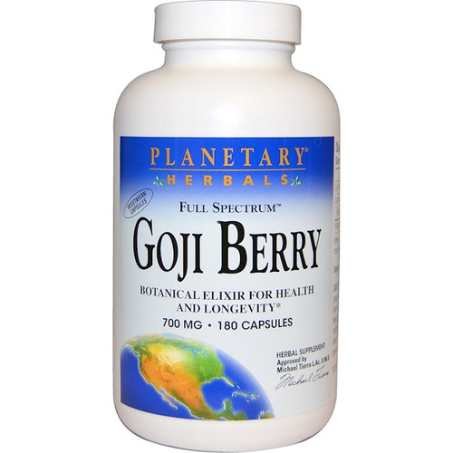 <img alt="Planetary Herbals, Full Spectrum Goji Berry, 700 mg, 180 Capsules" title="Planetary Herbals, Full Spectrum Goji Berry, 700 mg, 180 Capsules,021078106197"