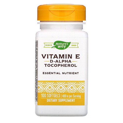 <img alt="Natures Way, Vitamin E, 400 IU, 100 Softgels" title="Natures Way, Vitamin E, 400 IU, 100 Softgels,033674402115"