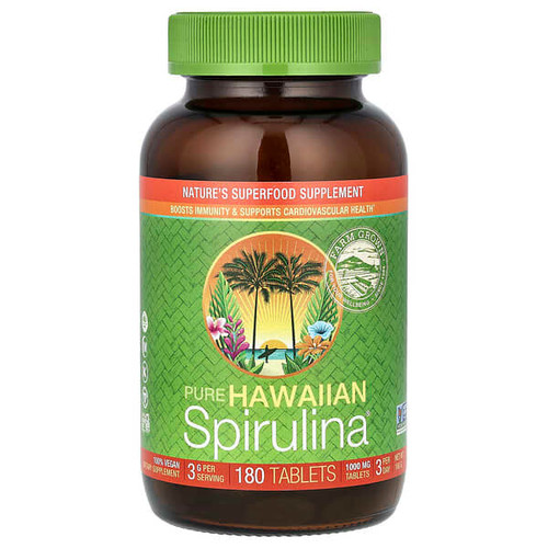 <img alt="Nutrex Hawaii, Pure Hawaiian Spirulina, 1,000 mg, 180 Tablets" title="Nutrex Hawaii, Pure Hawaiian Spirulina, 1,000 mg, 180 Tablets,732894010062"