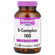 <img alt="Bluebonnet Nutrition, B-Complex 100, 100 Vegetable Capsules" title="Bluebonnet Nutrition, B-Complex 100, 100 Vegetable Capsules,743715004184"