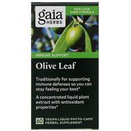 <img alt="Gaia Herbs, Olive Leaf, 60 Vegan Liquid Phyto-Caps" title="Gaia Herbs, Olive Leaf, 60 Vegan Liquid Phyto-Caps,751063399401"