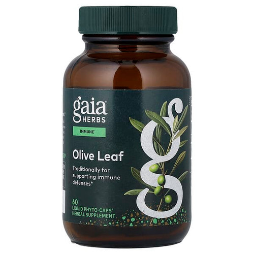 <img alt="Gaia Herbs, Olive Leaf, 60 Liquid Phyto-Caps (680 mg per Capsule)" title="Gaia Herbs, Olive Leaf, 60 Liquid Phyto-Caps (680 mg per Capsule),751063399401"