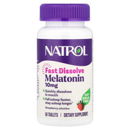 <img alt="Natrol, Melatonin, Fast Dissolve, Strawberry, 10 mg, 60 Tablets" title="Natrol, Melatonin, Fast Dissolve, Strawberry, 10 mg, 60 Tablets,047469062118"