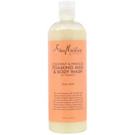 3 PACK of SheaMoisture, Coconut & Hibiscus, Foaming Milk & Body Wash, 16 fl oz (473 ml)