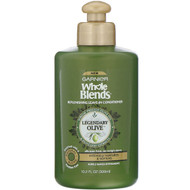 3 PACK of Garnier, Whole Blends,  Replenishing Leave-In Conditioner, Legendary Olive, 10.2 oz (300 ml)