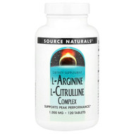 <img alt="Source Naturals, L-Arginine L-Citrulline Complex, 120 Tablets" title="Source Naturals, L-Arginine L-Citrulline Complex, 120 Tablets,021078020431"
