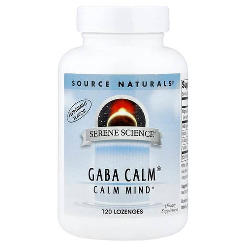 <img alt="Source Naturals, Serene Science, GABA Calm, Peppermint, 120 Lozenges" title="Source Naturals, Serene Science, GABA Calm, Peppermint, 120 Lozenges,021078002703"
