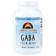 <img alt="Source Naturals, Serene Science, GABA, 750 mg, 180 Tablets" title="Source Naturals, Serene Science, GABA, 750 mg, 180 Tablets,021078002680"