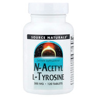 <img alt="Source Naturals, N-Acetyl L-Tyrosine, 300 mg, 120 Tablets" title="Source Naturals, N-Acetyl L-Tyrosine, 300 mg, 120 Tablets,021078002178"