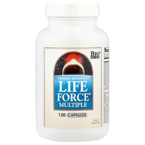 <img alt="Source Naturals, Life Force Multiple, 120 Capsules" title="Source Naturals, Life Force Multiple, 120 Capsules,021078014225"