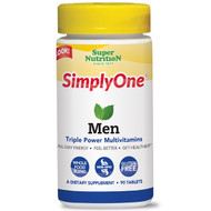 <img alt="Super Nutrition, SimplyOne, Men, Triple Power Multivitamins, 90 Tablets" title="Super Nutrition, SimplyOne, Men, Triple Power Multivitamins, 90 Tablets,033739002151"