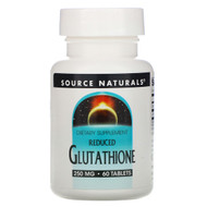 <img alt="Source Naturals, Reduced Glutathione, 250 mg, 60 Tablets" title="Source Naturals, Reduced Glutathione, 250 mg, 60 Tablets,021078012832"