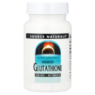 <img alt="Source Naturals, Reduced Glutathione, 60 Tablets" title="Source Naturals, Reduced Glutathione, 60 Tablets,021078012832"
