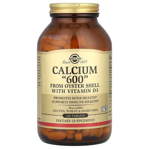 <img alt="Solgar, Calcium "600" from Oyster Shell with Vitamin D3, 240 Tablets" title="Solgar, Calcium "600" from Oyster Shell with Vitamin D3, 240 Tablets,033984004177"