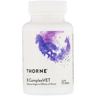 Thorne Research, B ComplexVET, 60 Capsules