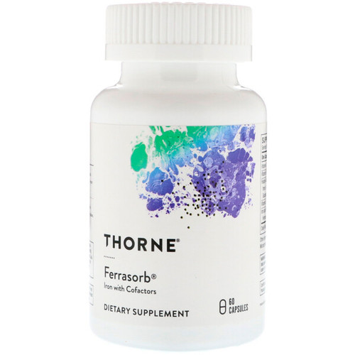 <img alt="Thorne Research, Ferrasorb, 60 Capsules" title="Thorne Research, Ferrasorb, 60 Capsules,693749750031"