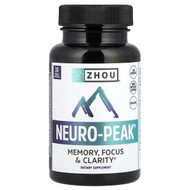 <img alt="Zhou Nutrition, Neuro-Peak, 30 Veggie Capsules" title="Zhou Nutrition, Neuro-Peak, 30 Veggie Capsules,859805006263"