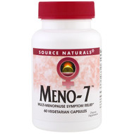 Source Naturals, Meno-7, 60 Veggie Capsules