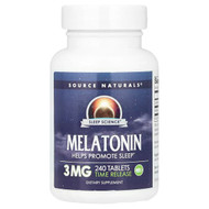 <img alt="Source Naturals, Melatonin, Timed Release, 3 mg, 240 Tablets" title="Source Naturals, Melatonin, Timed Release, 3 mg, 240 Tablets,021078000679"