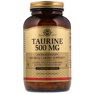 <img alt="Solgar, Taurine, 500 mg, 250 Vegetable Capsules" title="Solgar, Taurine, 500 mg, 250 Vegetable Capsules,033984027022"