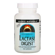 <img alt="Source Naturals, Lactase Digest, 180 Veggie Caps" title="Source Naturals, Lactase Digest, 180 Veggie Caps,021078023685"