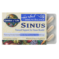 <img alt="Garden of Life, Herbal Immune Balance, Sinus, 60 Vegetarian Capsules" title="Garden of Life, Herbal Immune Balance, Sinus, 60 Vegetarian Capsules,658010115858"