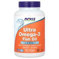 <img alt="NOW Foods, Ultra Omega-3 Fish Oil, 180 Softgels" title="NOW Foods, Ultra Omega-3 Fish Oil, 180 Softgels,733739016621"