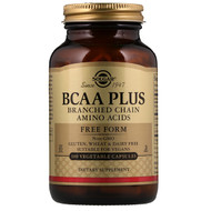 <img alt="Solgar, BCAA Plus, Free Form, 100 Vegetable Capsules" title="Solgar, BCAA Plus, Free Form, 100 Vegetable Capsules,033984001961"