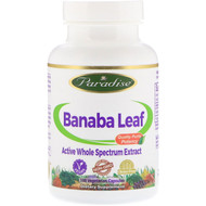 <img alt="Paradise Herbs, Banaba Leaf, 180 Vegetarian Capsules" title="Paradise Herbs, Banaba Leaf, 180 Vegetarian Capsules,601944777838"