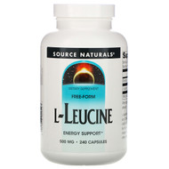 <img alt="Source Naturals, L-Leucine, 500 mg, 240 Capsules" title="Source Naturals, L-Leucine, 500 mg, 240 Capsules,021078020547"