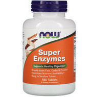 <img alt="Now Foods, Super Enzymes, 180 Tablets" title="Now Foods, Super Enzymes, 180 Tablets,733739029621"