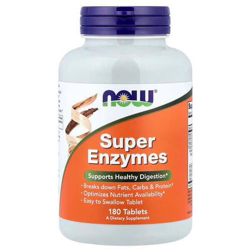 <img alt="NOW Foods, Super Enzymes, 180 Tablets" title="NOW Foods, Super Enzymes, 180 Tablets,733739029621"